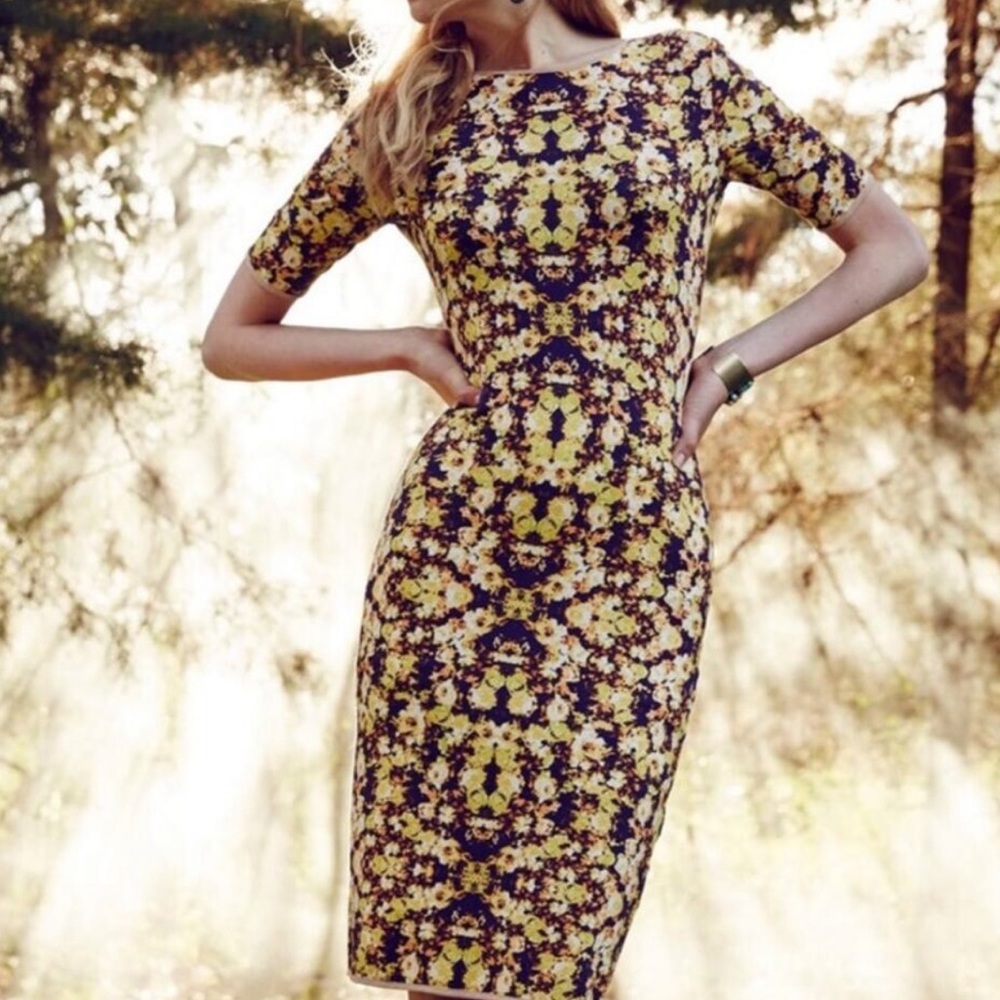 Floral Patterned Mini Dress